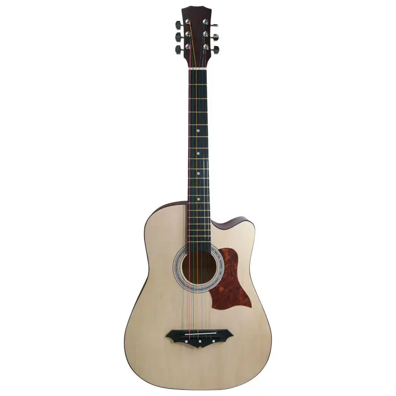 

Sleek Brown MGTAR2020LW, 2020 New Arrival, 128 inch Full-Size Acoustic Guitar - Perfect for Beginners & Experienced Players!