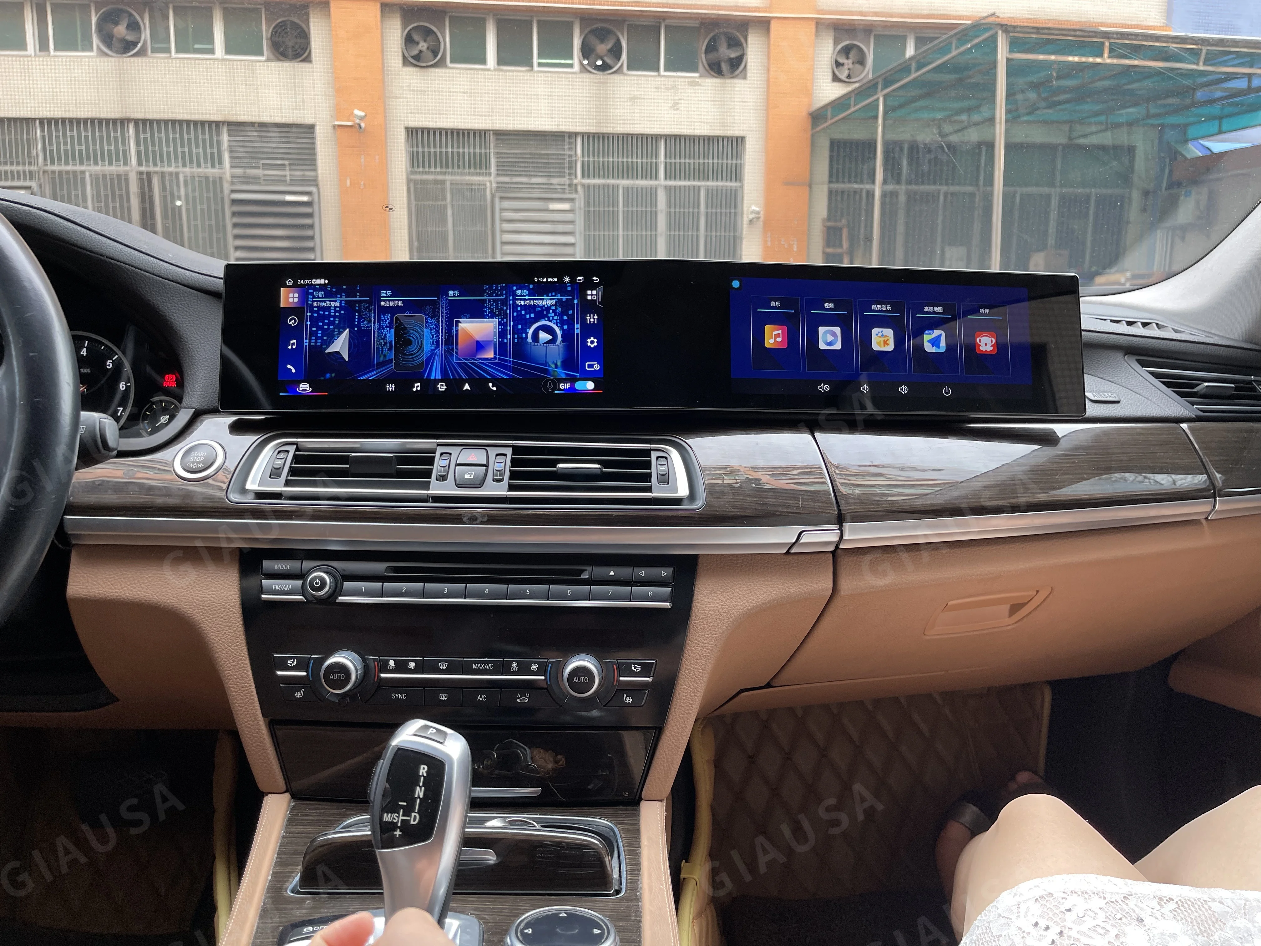 fy 21 Двойной экран Android 13 Автомобильный радиоприемник Стерео для BMW 7 серии F01 F02 F04 NBT CIC 2009-2015 GPS Стерео CarPlay Аудио головное устройство (art.: 3920d2b1c1d82) - 3920d2b1c1d82