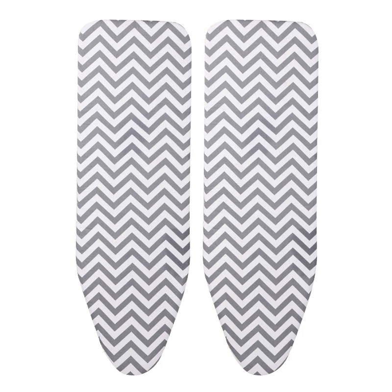 

2Pcs 150X50cm Durable Reusable Flat Lightweight Heat Resistant Cotton Ironing Board Cover Felt Pad Large Extra Thick