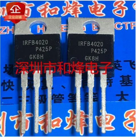 

Бесплатная доставка 50 шт. IRFB4020 TO-220 200V 18A
