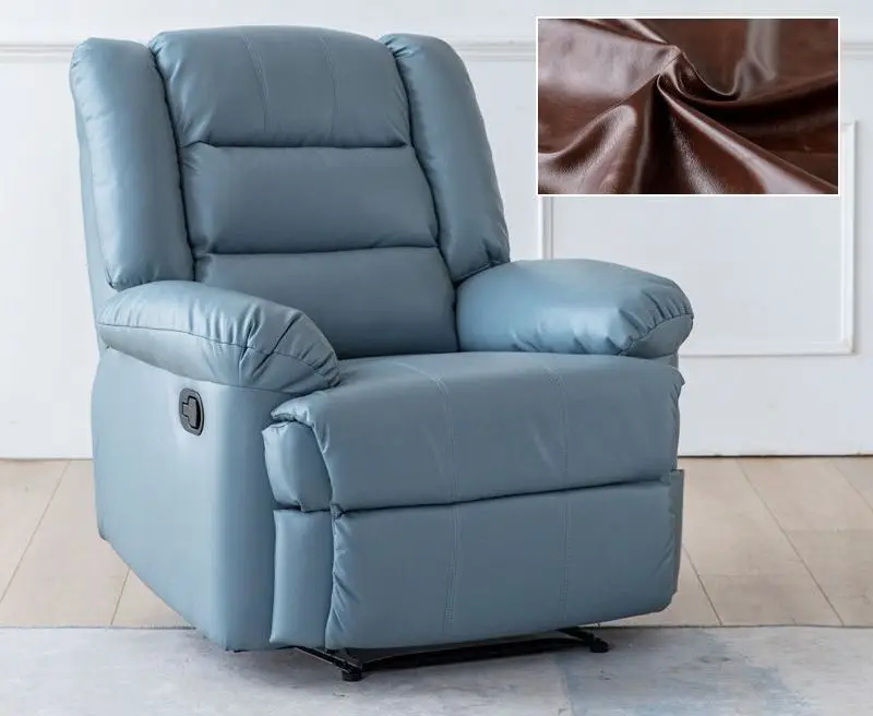 

Space sofa cabin single leather electric multifunctional rocking chair lazy sofa massage nail enhancement cloth art reclining ch