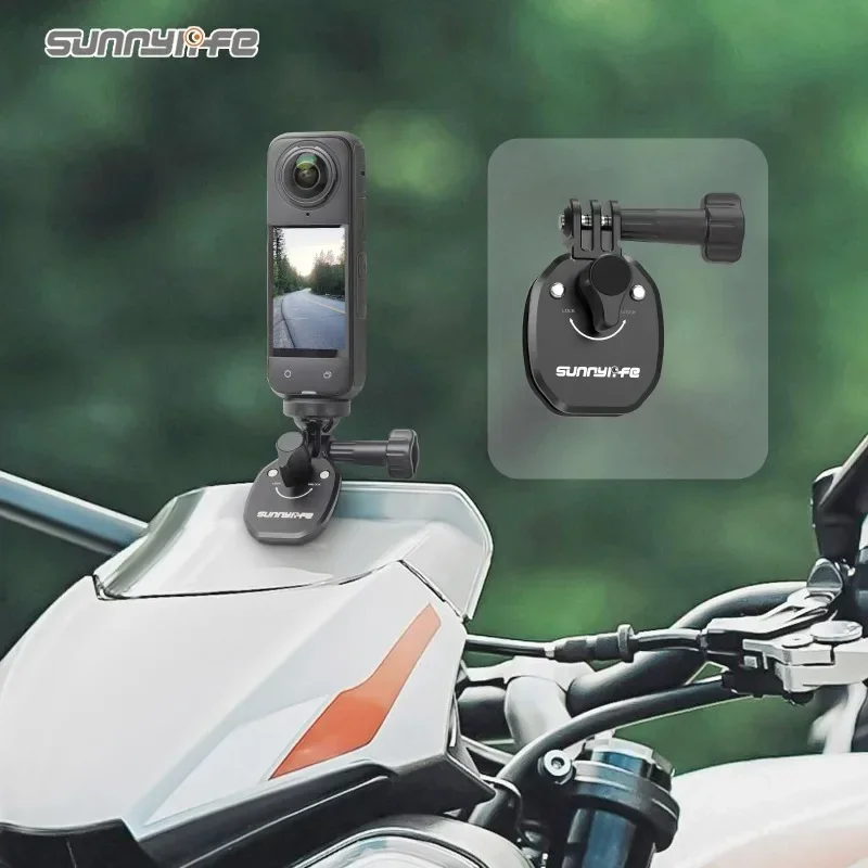 Монтажный зажим на лобовое стекло мотоцикла алюминиевое крепление для GoPro Hero 12 11