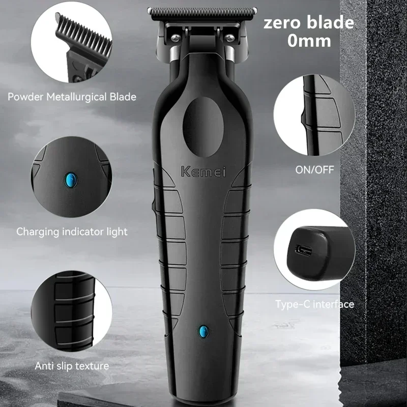Kemei KM-2299 Профессиональный электрический парикмахерский триммер для волос мужчин