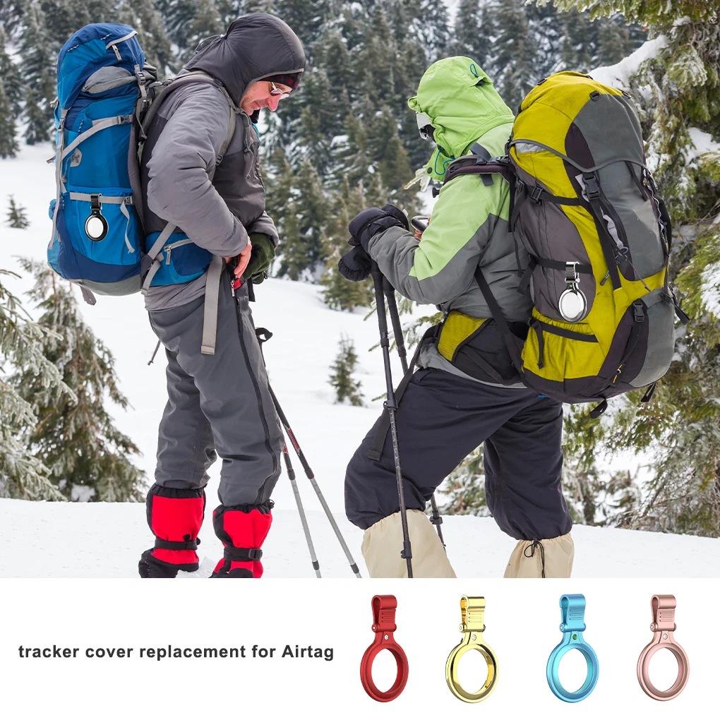 

Чехол для трекера местоположения, брелок, устройство отслеживания, металлический протектор, замена для Airtag, серебристый