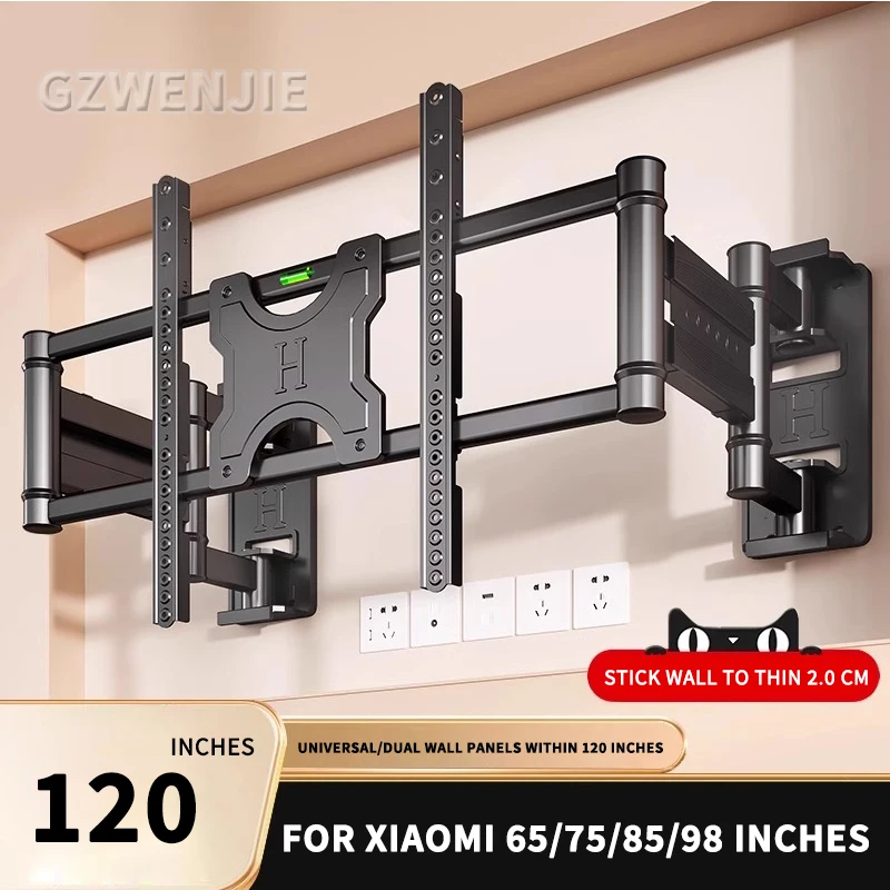 Крепление для телевизора с полным движением подходящее большинства телевизоров