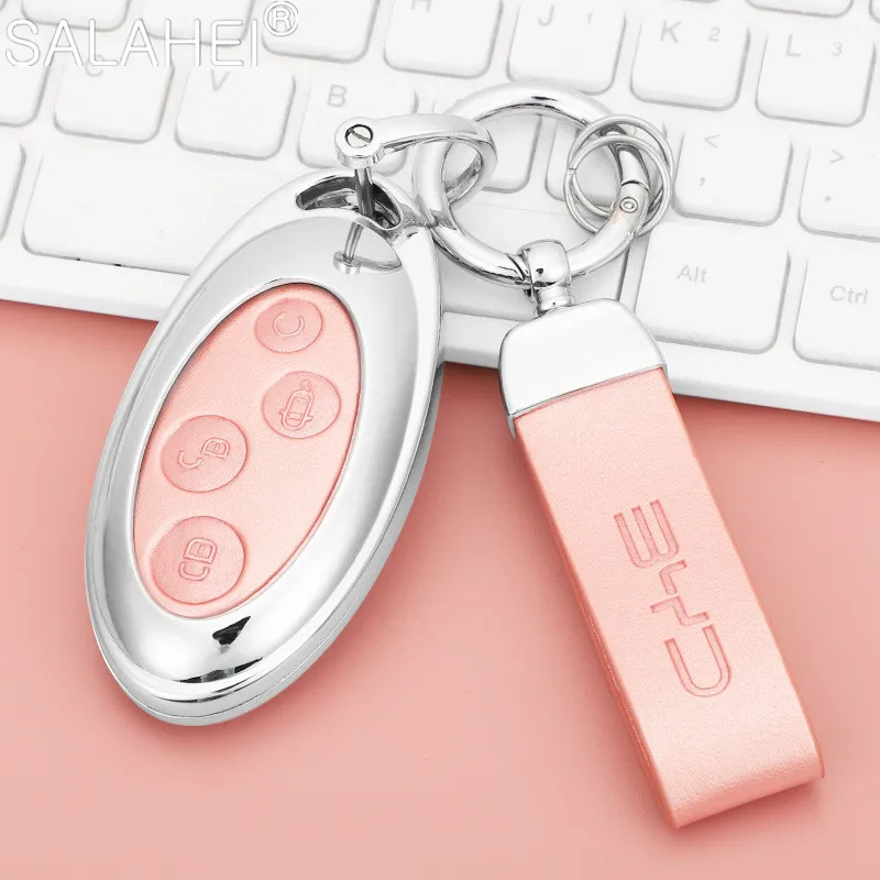 

Car Key Case Cover For BYD Qin EV E2 Yuan 535 E1 E3 S2 360 S6 S7 G3 L3 M6 L6 E6 F0 F3 Tang Second Generation Song Pro QIn Pro