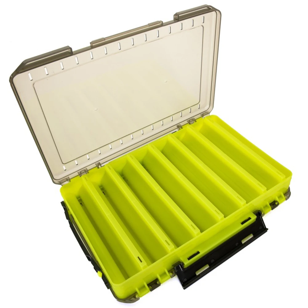 

Tackle Box Fishing Lure Box Organizer Box Storage Box Waterproof Wood Shrimp Box Compartment For Fishing Tools