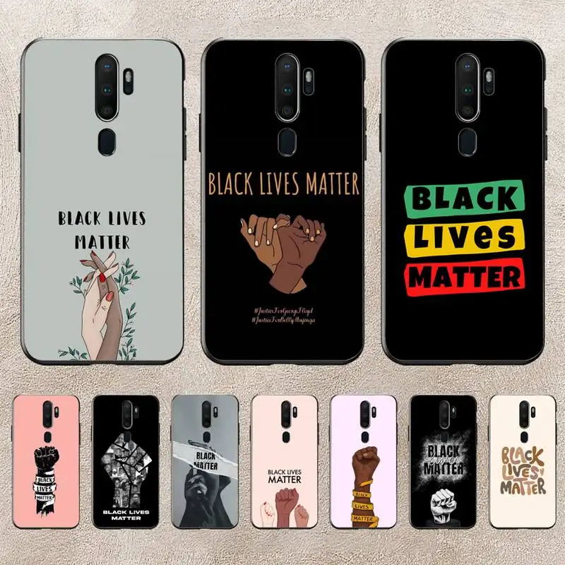 

Black Lives Matter Phone Case For Redmi 9A 8A 6A Note 9 8 10 11S 8T Pro K20 K30 K40 Pro PocoF3 Note11 5G Case