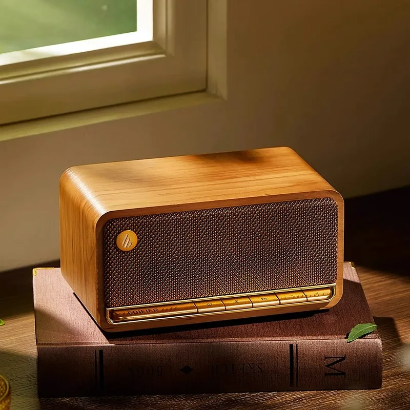 

M230 Parlantes Bluetooth винтажный деревянный динамик Портативный беспроводной сабвуфер домашний 3D стерео Поддержка TF/AUX компьютерный динамик