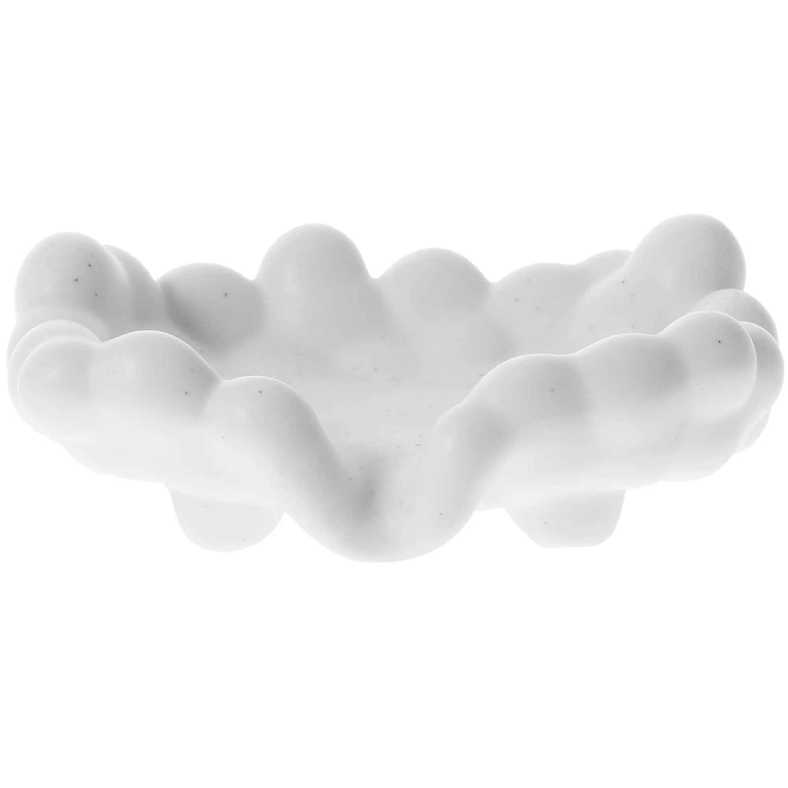 

Ceramic Soap Dish Bar Simple Tray Holder Dishes Bathroom Decorative Storage Portable