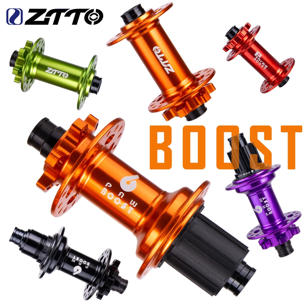 ZTTO 32 отверстия Boost Bike Hub MTB 6 Pawls велосипедный дисковый тормоз как DT
