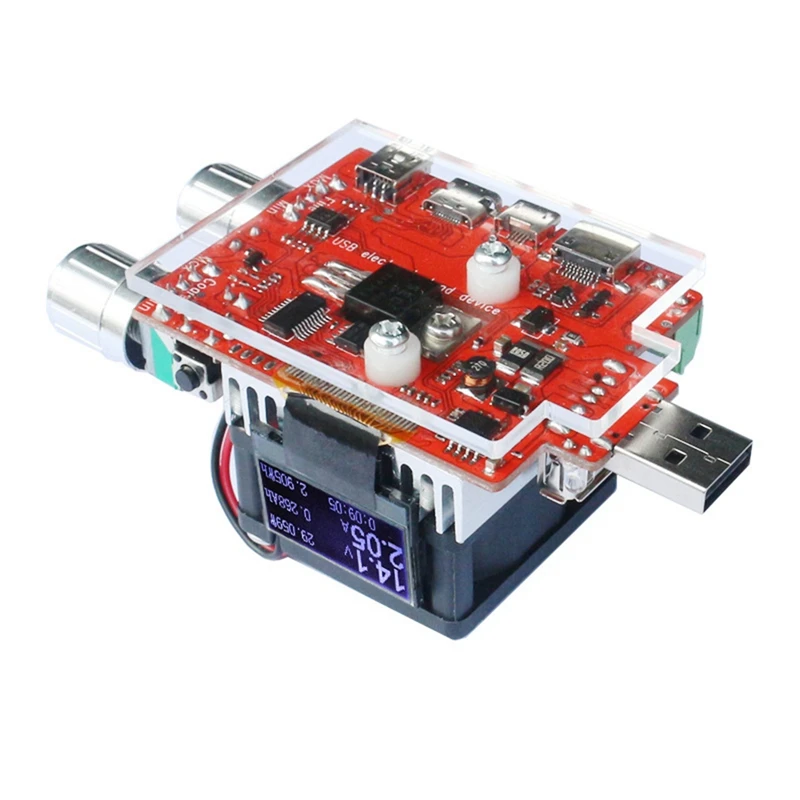 

35W USB Tester Electronic Load Adjustable Constant Current Aging Resistor Voltage Capacity Qualcomm Qc2.0/3.0