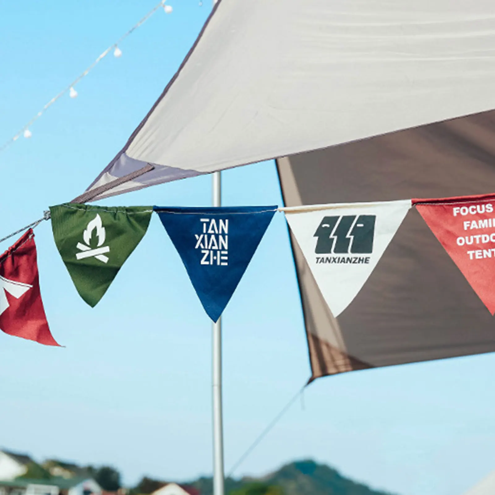 

Палатка для кемпинга, Треугольные флаги, красочное украшение, перьевая лента в стиле ретро, флажки для вечерние ринки, свадьбы, декоративный флаг в цыганском стиле, аксессуары