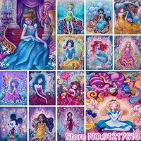 disney princess 1000 puzzles mickey snow white mermaid childrens educational brain burning game toy gift