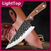 7 inch 5cr15 stainless steel cleaver butcher chef knife kitchen hunting knife hand forged boning knife fish for kitchen tools