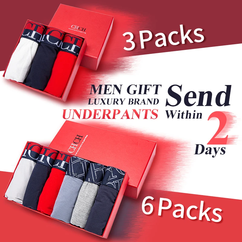 CHCH CR хлопковые боксеры для мужчин 7 подарок Роскошная Одежда Горячие партии