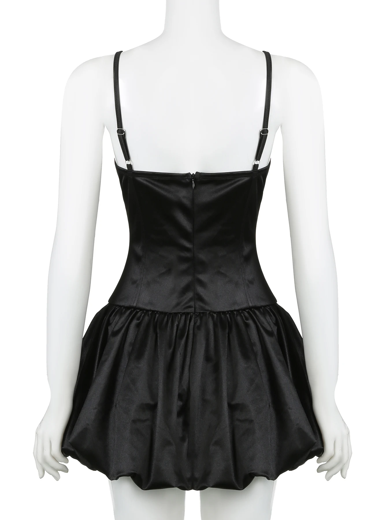 IAMSURE BALLETCORE Ремесленное кружевое камуфляжное платье сексуальное чистое темное V -