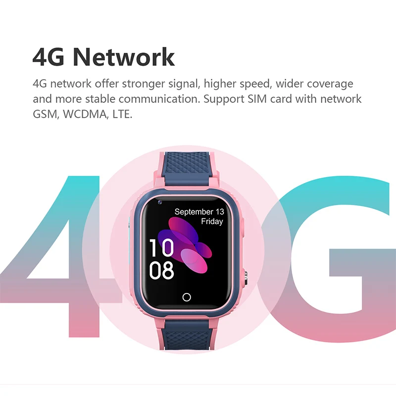 xiaomi 4g smart watch kids gps wifi video call sos ip67 waterproof child smartwatch camera monitor tracker location phone watch free global shipping