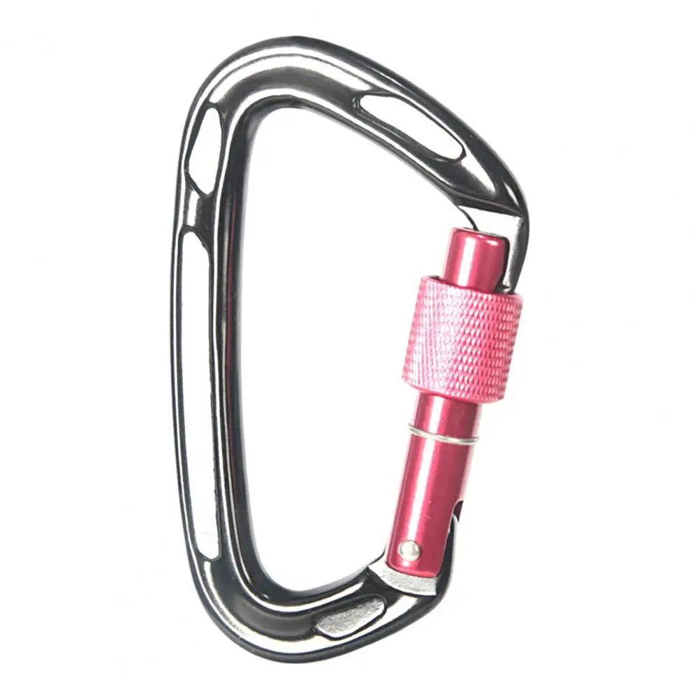 

Sturdy Practical Anti Corrosion Outdoor Carabiners Indeformable Carabiner Clip Portable for Mountaineering