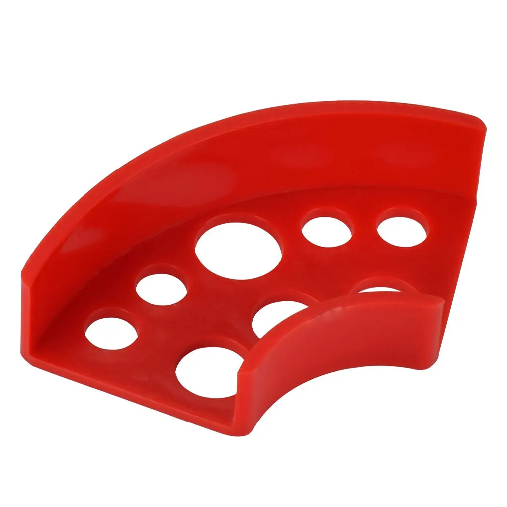 

8-отверстия для татуажа, цветная стойка, водонепроницаемый держатель, износостойкие стеллажи для хранения, стабильная Гибкая Регулируемая Пластиковая полка