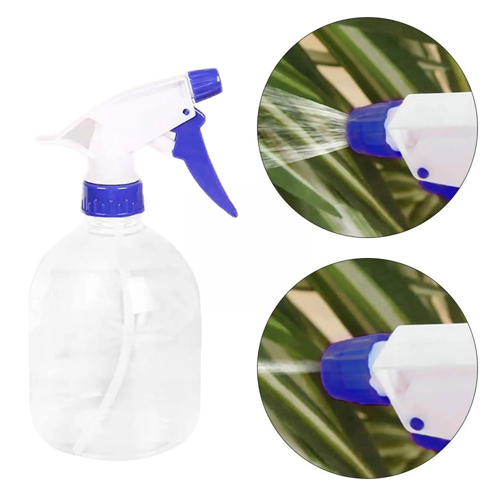 

250ml Plastic Spray Bottle Reusable Plant Flower Watering Hand Container Empty Tool Portable Bottle Transparent Sprayer Pre K8J6