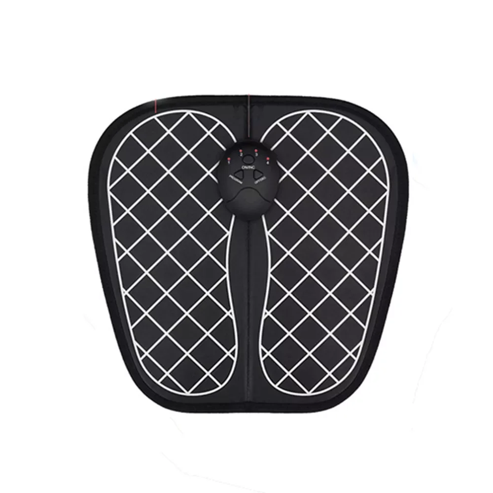 

NEW2023 USB Rechargeable Electric EMS Foot Massager Pad Feet Muscle Stimulator Foot Massage Mat Improve Blood Circulation Reliev
