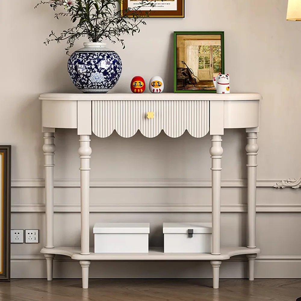 Скандинавский современный консольный столик для хранения модная красота