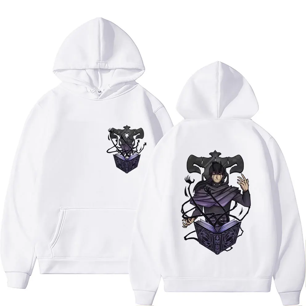 

Толстовка с капюшоном в стиле аниме «Чёрный клевер», унисекс