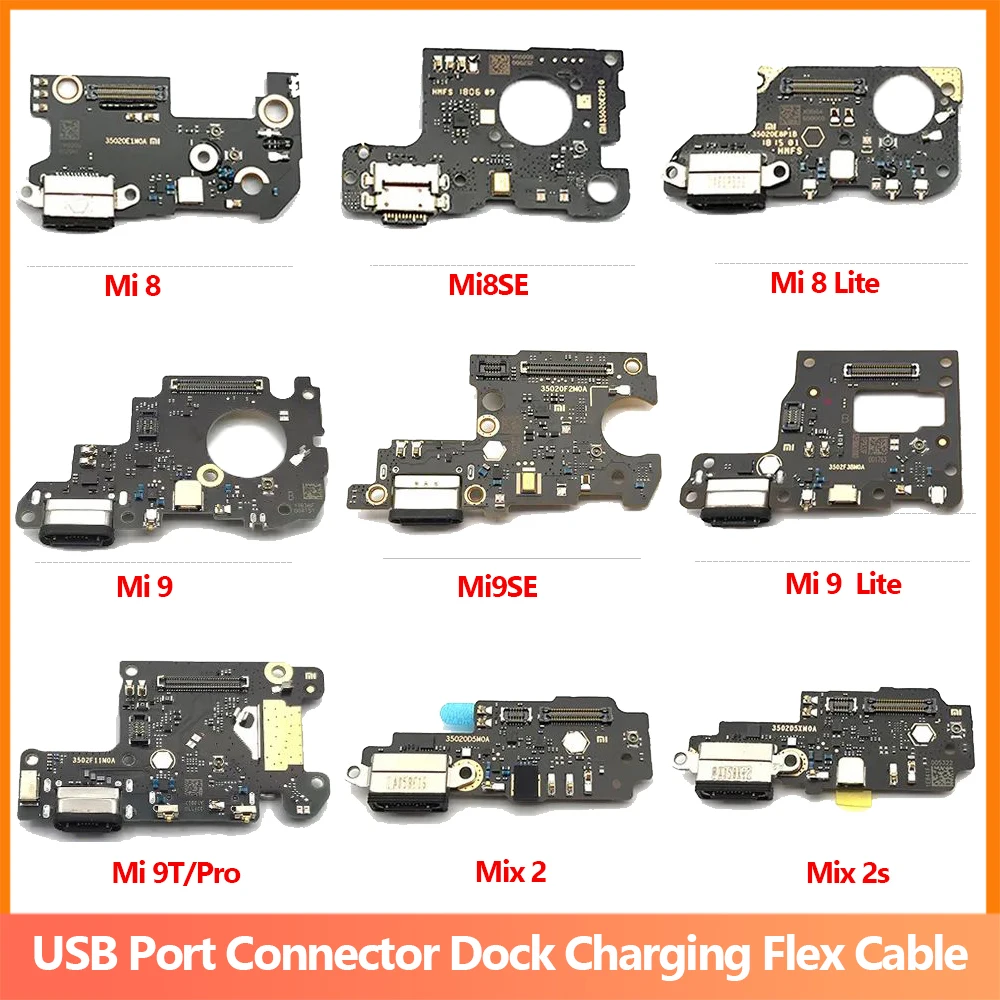 

Плата зарядного устройства Flex для Xiaomi Mi 8 9 10 11 10T Lite 9 Se 9T Pro Mix 2 2S оригинальный USB-разъем док-станция зарядный гибкий кабель
