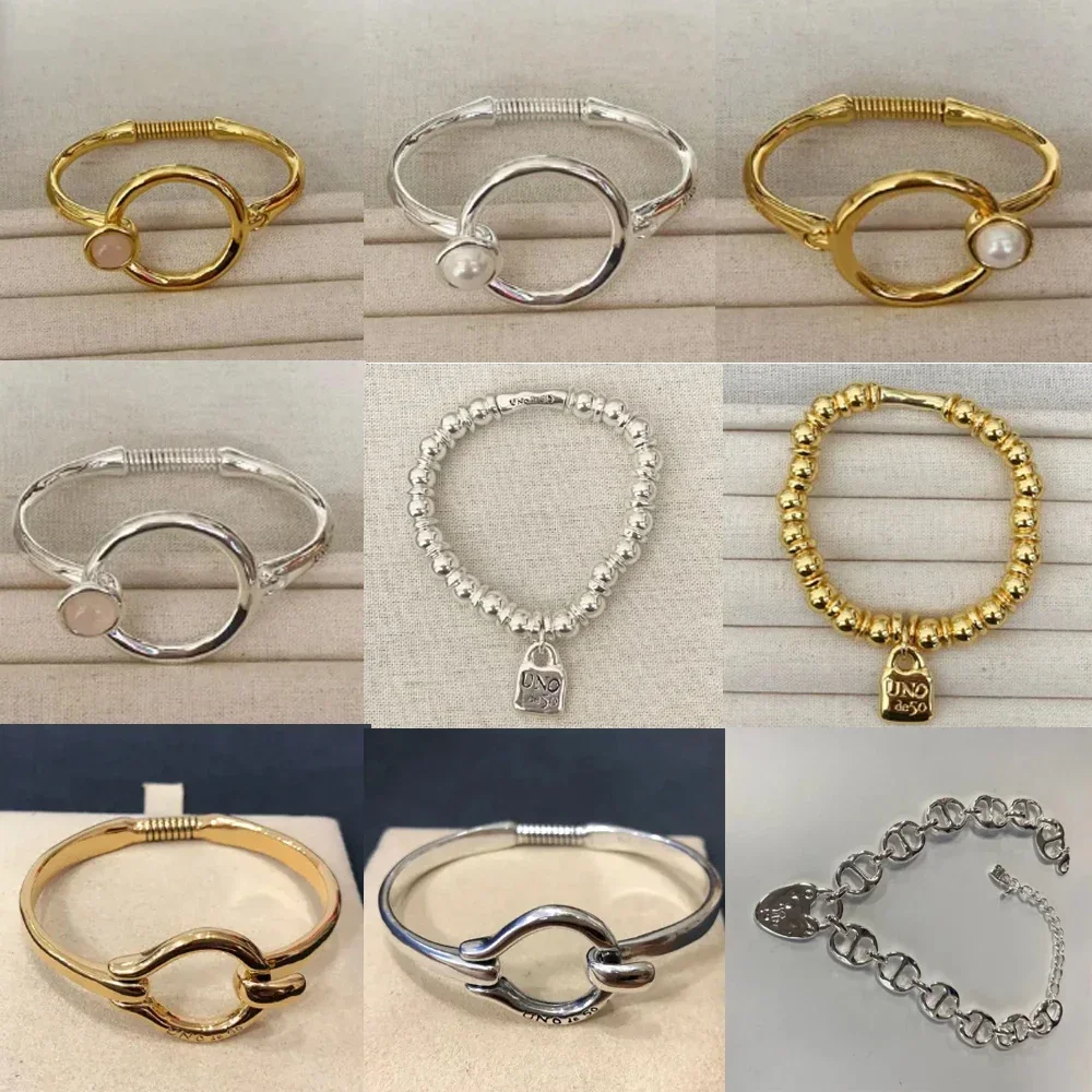 

Изысканные браслеты FAHMI unode 50 2023 не красочные, Элегантные благородные неизменные амулетные браслеты, жемчужные браслеты, ювелирные изделия