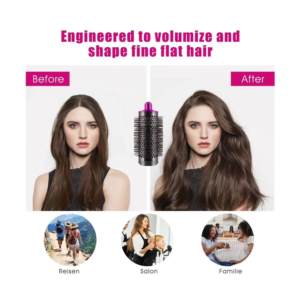 Гребень и адаптер для стайлера/сверхзвуковой фен аксессуары укладки волос