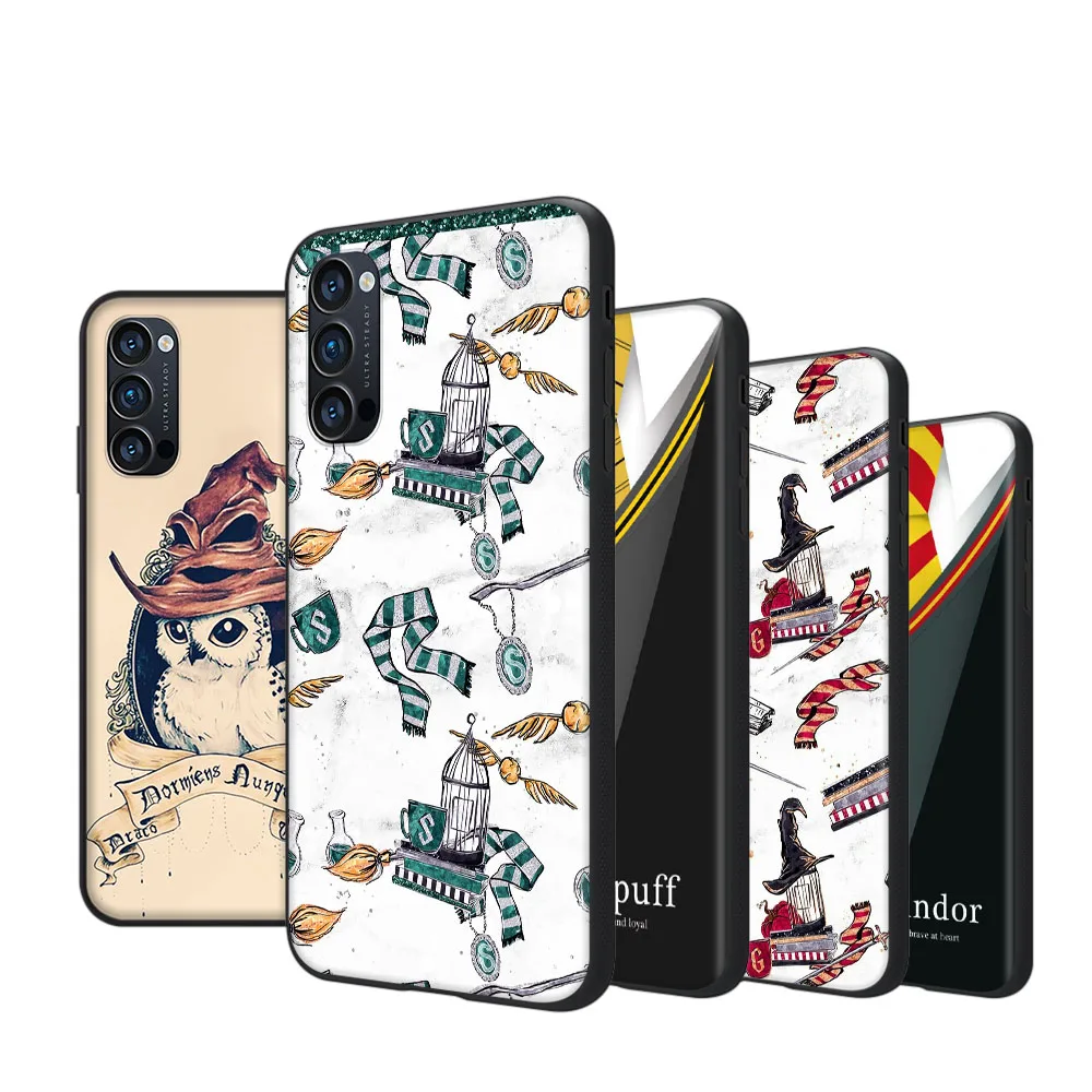 Черный чехол для Moto E7 E7I Power G 5G Plus G9 G10 G20 G30 G50 G71 G51 G41 G31 G71 G22 G40 G42 G52 Play, шляпа для сортировки Совы Hedwig