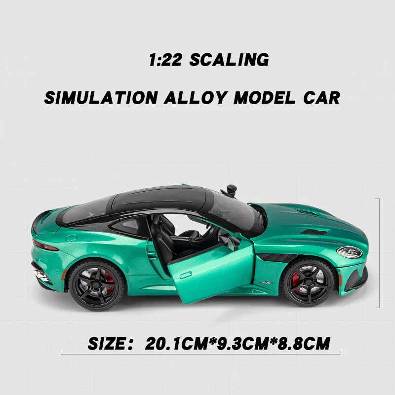 Aston Martin Dbs Литая Под Давлением Модель Автомобиля Масштаб 1:24 Металлический