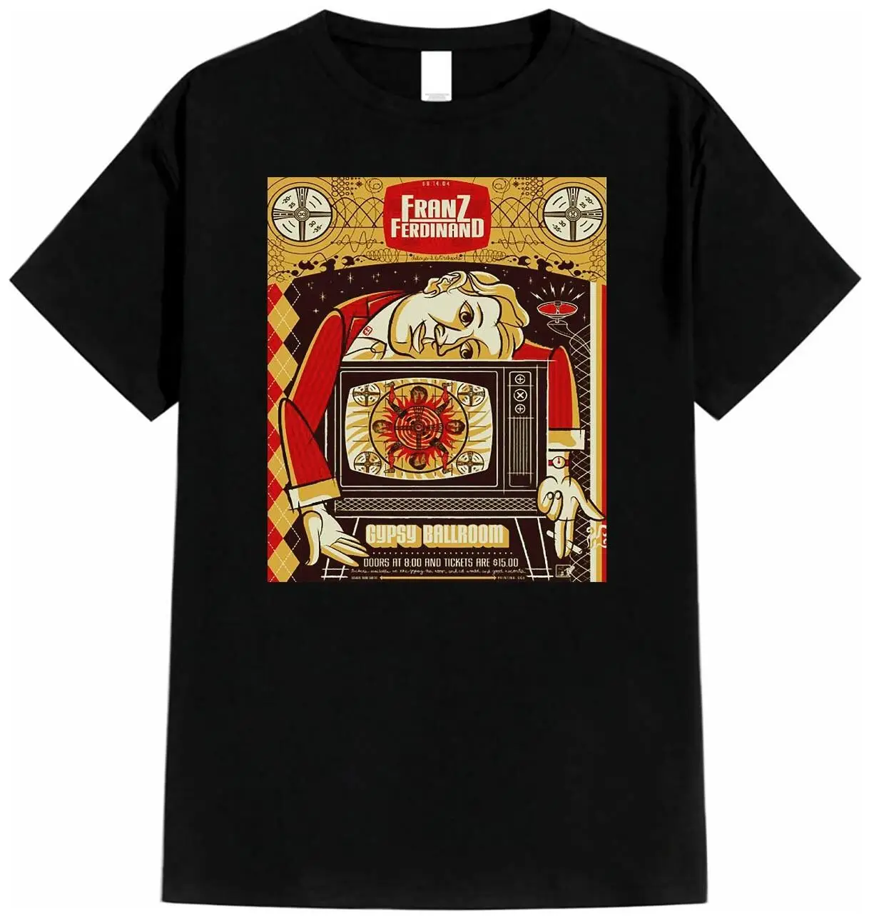 Kaos T-Shirt DISTRO Товары BAND FRANZ FERDINAND Bahan 24s