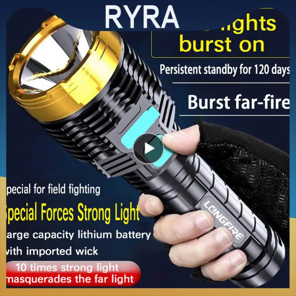 

Durable Torch Household Portable Led Direct-charge Multi-function Endurance Strong Light Portable Lighting Flashlight Handheld