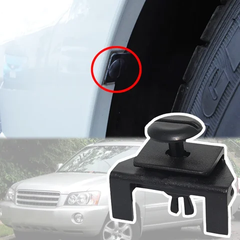 Для Toyota Highlander XU20 XU40 2001 2002 2003-2013 Kluger автомобильное крыло, вкладыш, фиксатор, вставка, крышка, зажим, брызговики, заклепка
