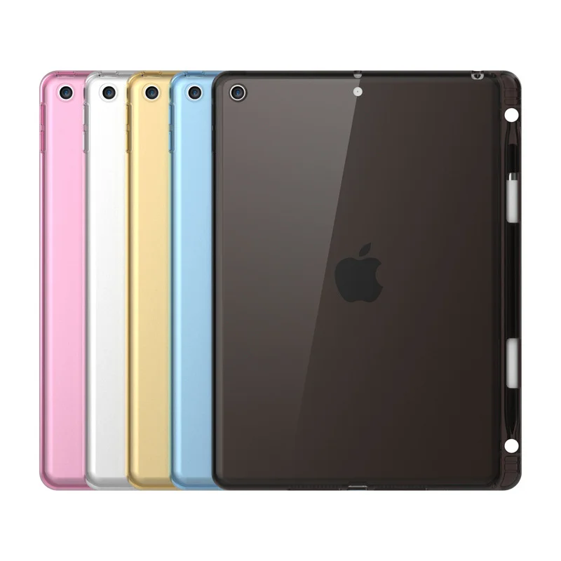 

Soft TPU Case for New Ipad 10th Generation Case 10.9 Inch 2022 Ultra Thin Silicone Case for Ipad 10.2 7/8/9th with Pencil Holder