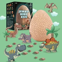 diy jurassic world dinosaur egg fossils mining model kit exploration science educational creative toy children novelty toys gift