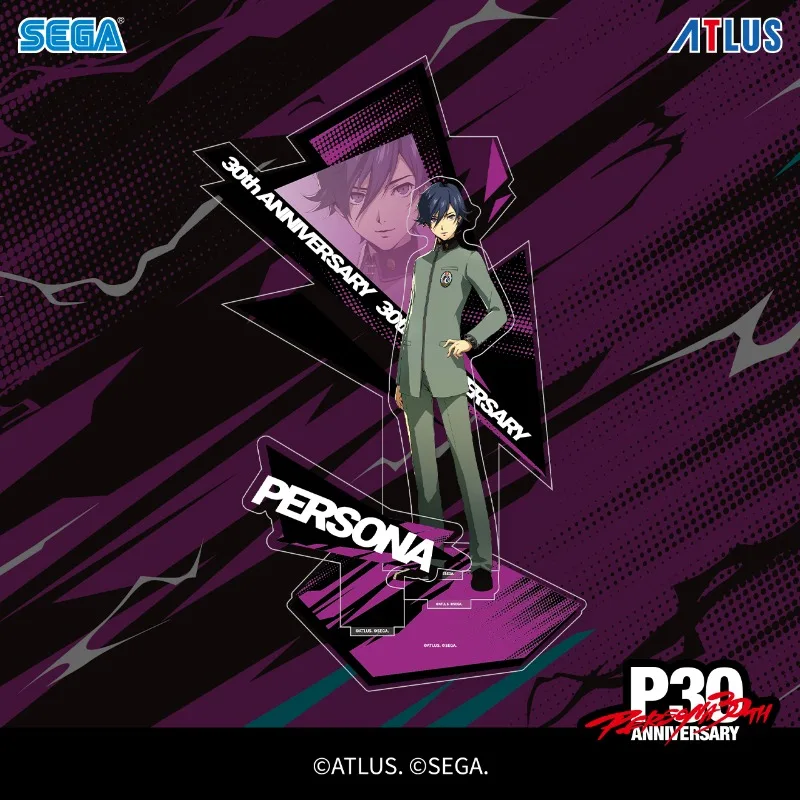 Фото Оригинальная акриловая фигурка Persona 30th Anniversary Vol.3 в полный рост, аниме-фигурка SEGA, товары ACG, декор для стола, коллекционные игрушки, подарок №1