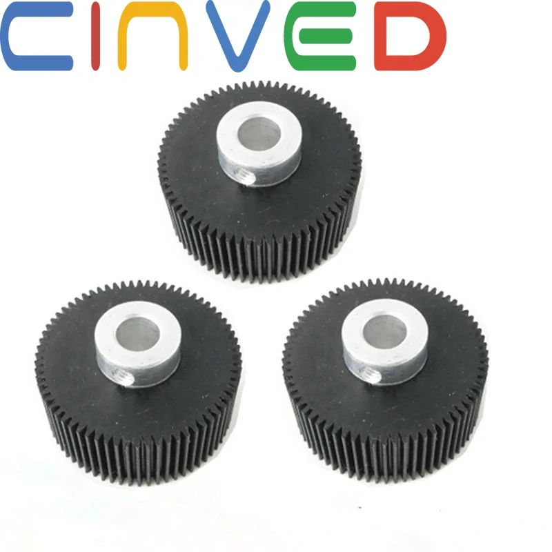 

3PCS Compatible Duplicator Pick up Roller Kit For Duplo 31S 33S 43S 430 24F 2050 24S 4030 3050 Pickup Roller Pick-up