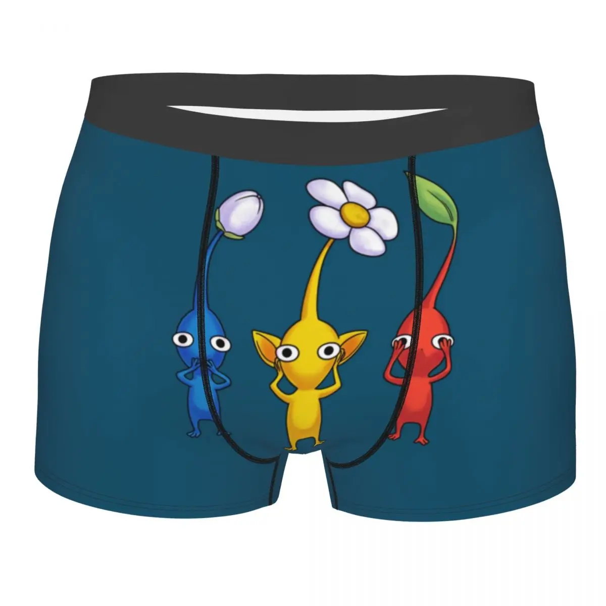 Нижнее белье Pikmins Play Gamer на заказ мужские эластичные трусы-боксеры шорты мягкие