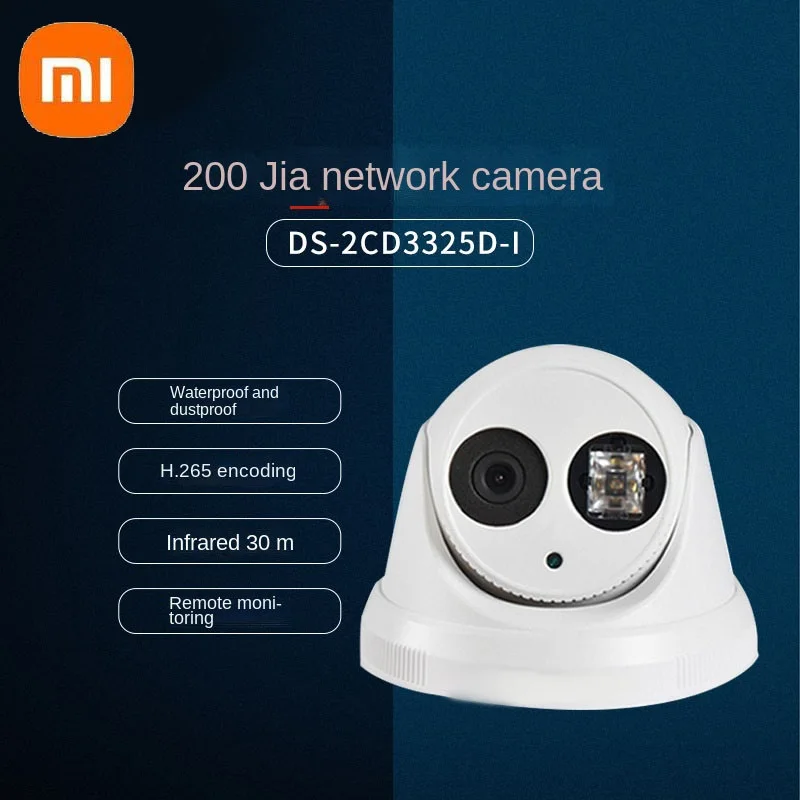 

Наружная купольная IP-камера XIAOMI, 4K Ultra HD ONVIF, с ночным видением, встроенным микрофоном, для домашней системы видеонаблюдения