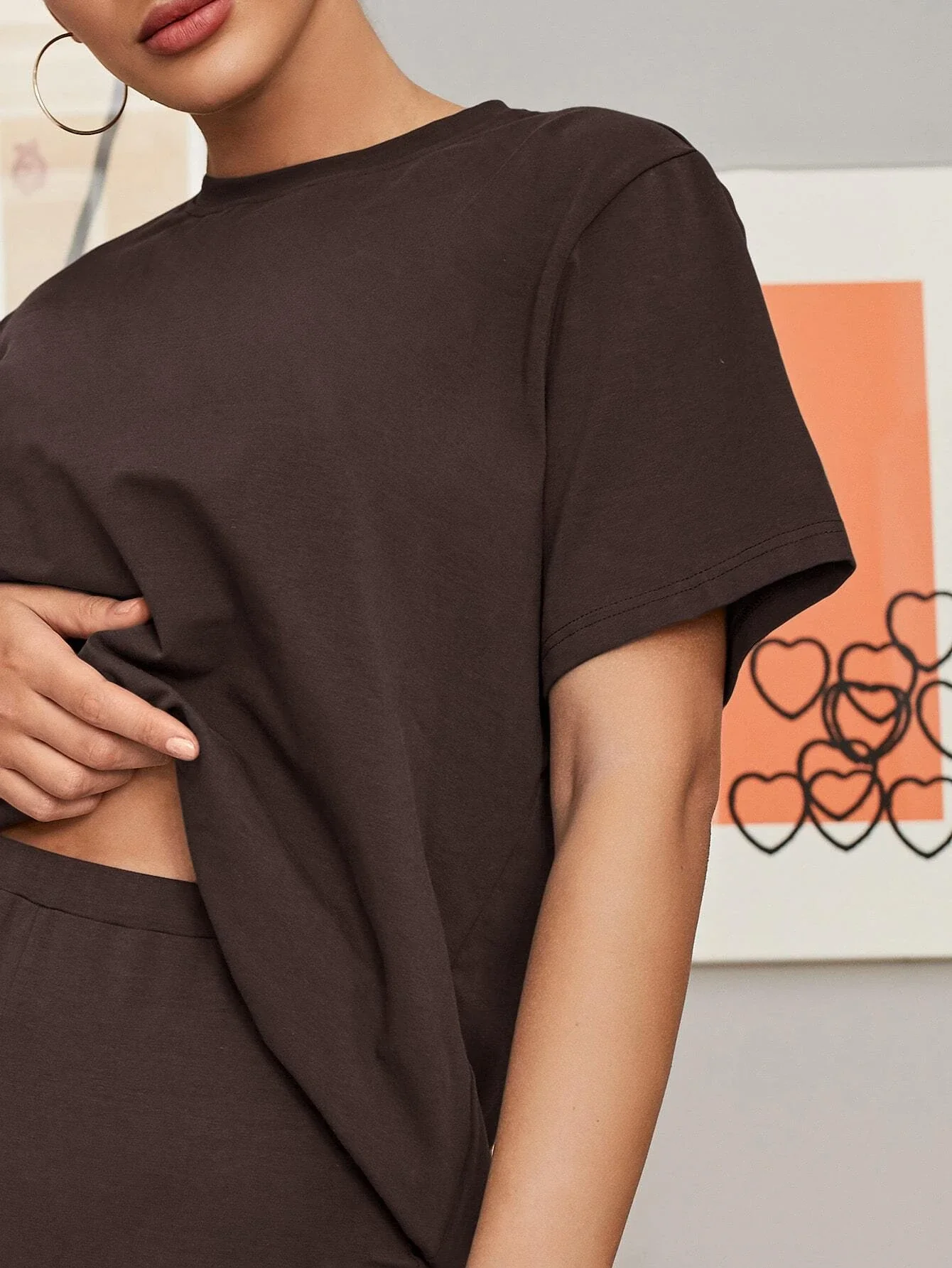 

Женский комплект из двух предметов, однобортный жакет с рукавом до локтя и брюки из хлопка и льна и свободные брюки, лето