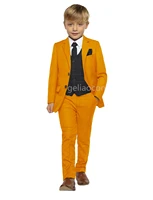 2022 new tuxedo formal baby boy wedding suits solid kids school uniform elegant children ceremony costumes toddler party clothes