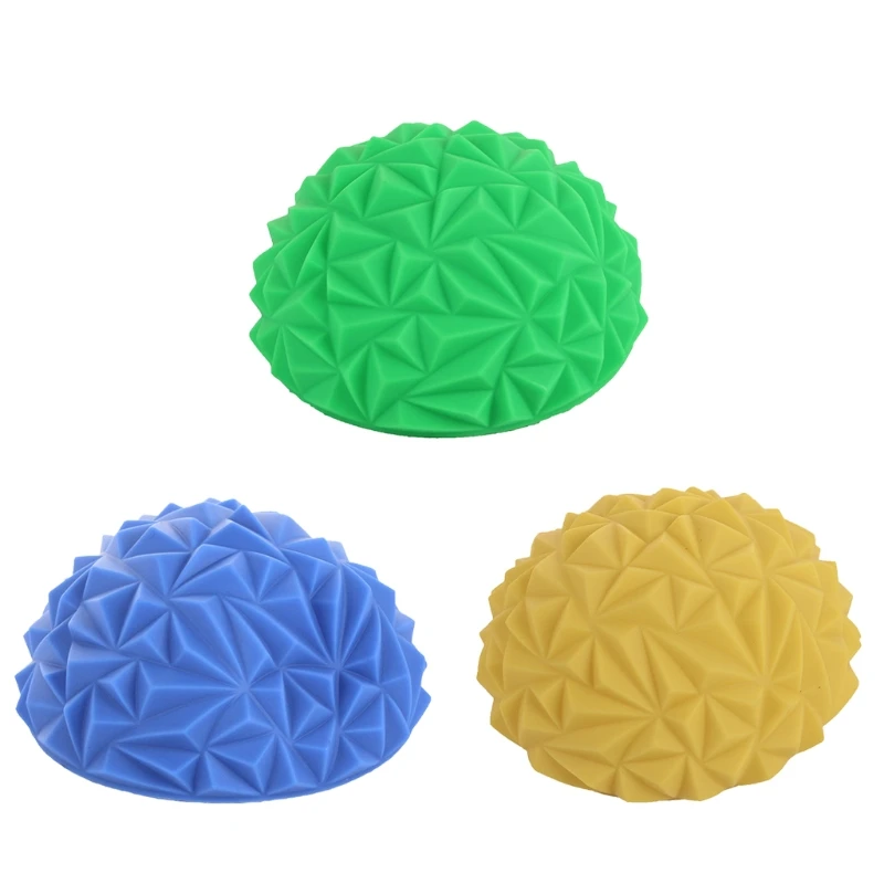 

Balancing Ball For Gym Sports Fitness Point Massage Tactile Ball Half Sphere Yoga Balls Massage Exercises Training Tool