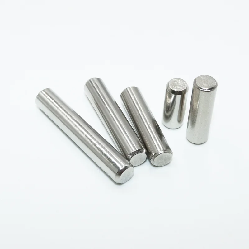 Stainles Steel Cylindrical Solid Pin dowel Locating Dowel M1 M1.5 M2 M2.5 M3 M4 M5 M6 M8 M10 Fixing Shaft Pins Round Rod