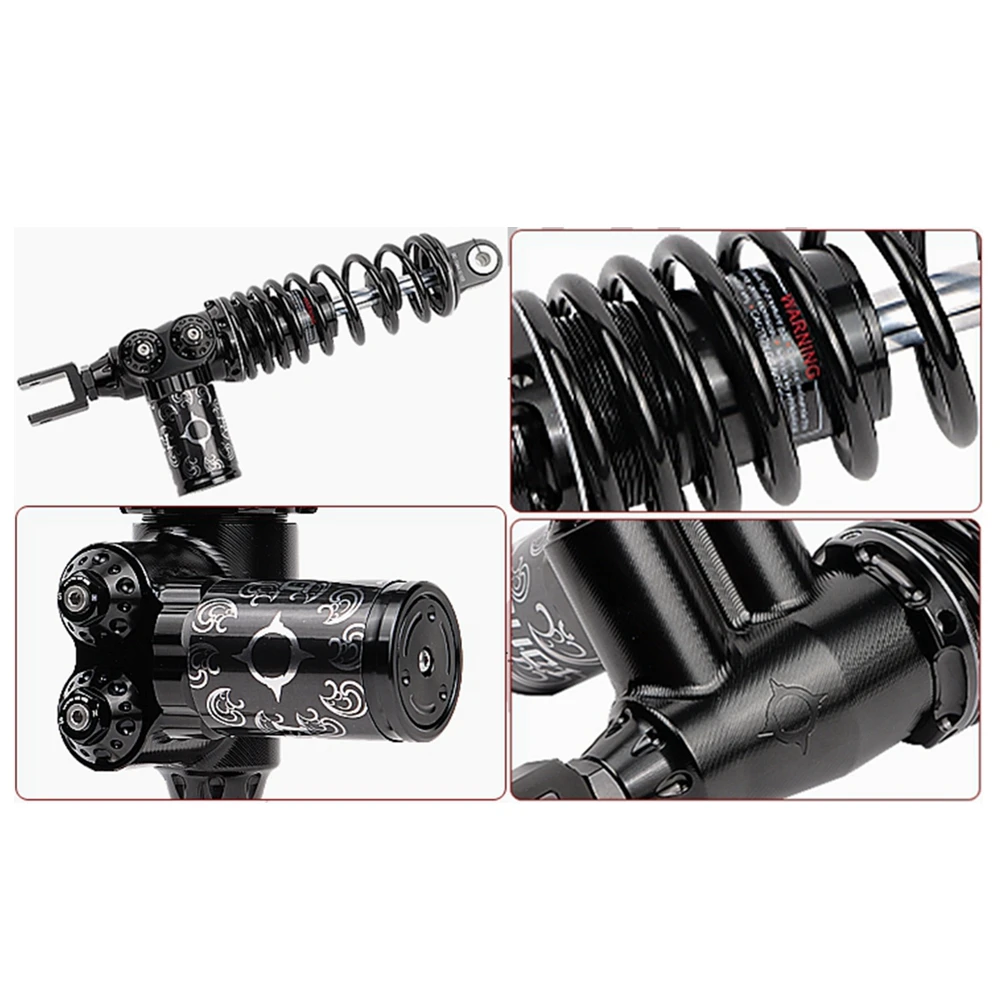 Задний амортизатор для мотоцикла Регулируемый боковой давления 290/320 мм шаг