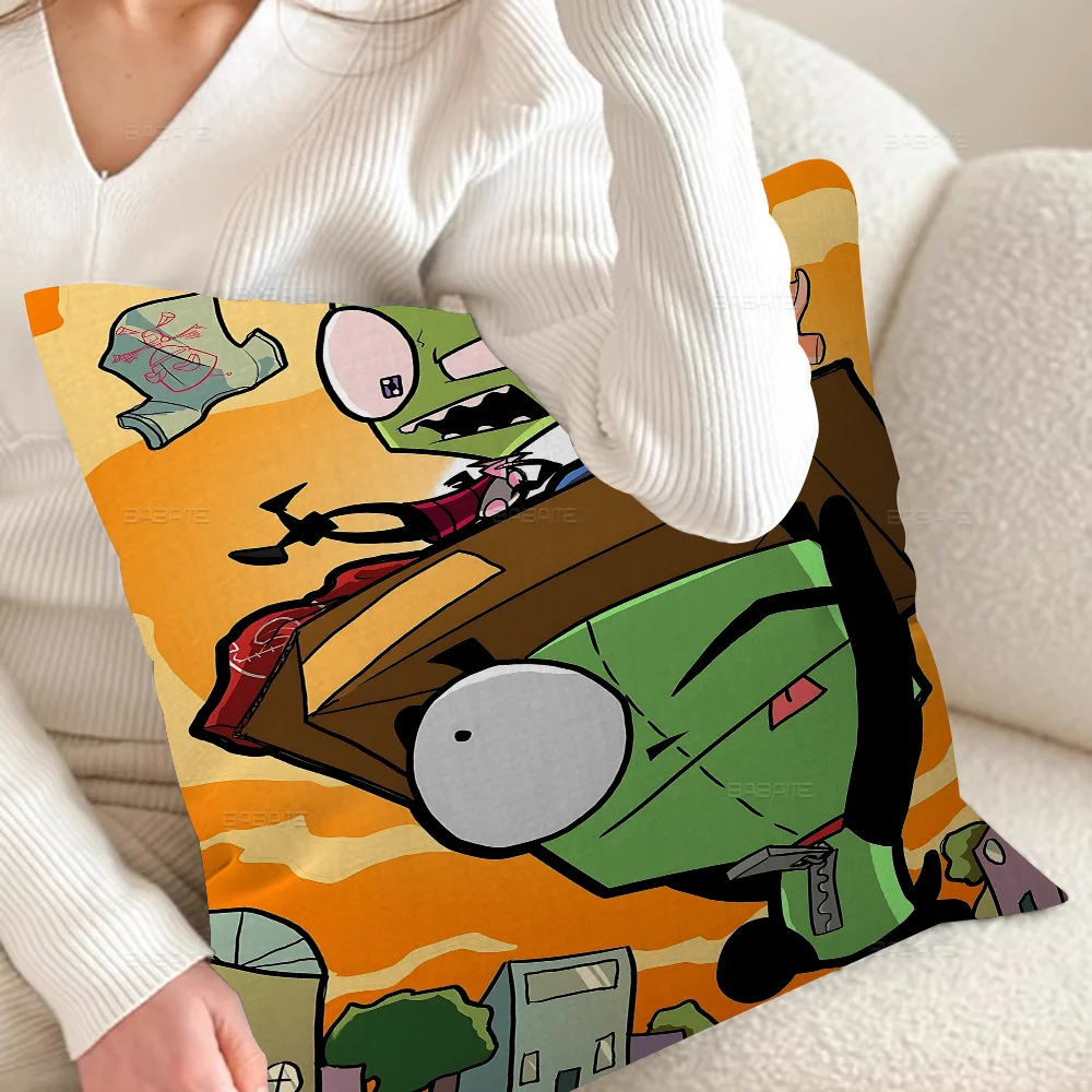 Наволочка Invader Z-Zim, чехол для диванной подушки, украшение для дома, комнаты, детский подарок (art.: 3920cc8216ff4) - 3920cc8216ff4