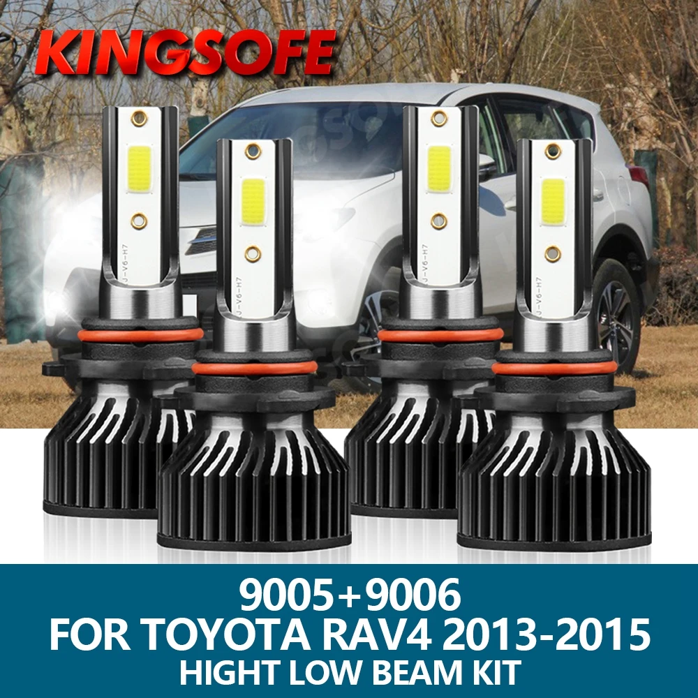 

4 светодиодный светильник, Автомобильные светодиодные лампы 9005 HB3 9006 HB4 6000 лм 72 Вт 2013 к