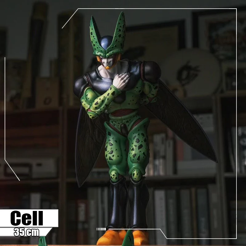 

27CM Dragon Ball Z Anime GK Figure Cell Figurine DBZ Statue Pvc Action figure Collection Model Toy for Children Gifts